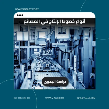 أنواع خطوط الإنتاج في المصانع