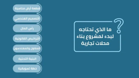 بناء محلات تجارية