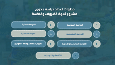 دراسة جدوى مشروع ثلاجة خضروات وفاكهة دراسة جدوى مشروع ثلاجة خضروات وفاكهة